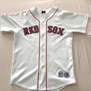 Official Red Sox Curt Schilling Jersey M Majestic